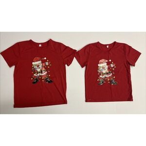 Lot Of Children's Santa T-Shirts